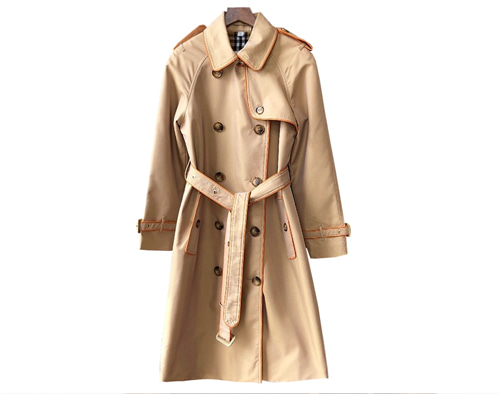 [SALE]Piping point trench coat